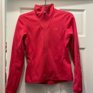 THE NORTH FACE XS PINK ZIP UP JACKET